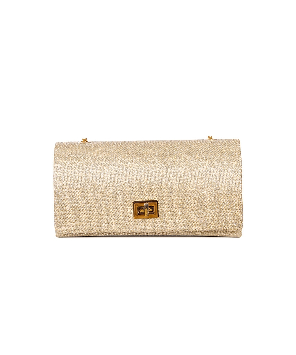 Bolsa De Festa Grifinori Glitter Dourado