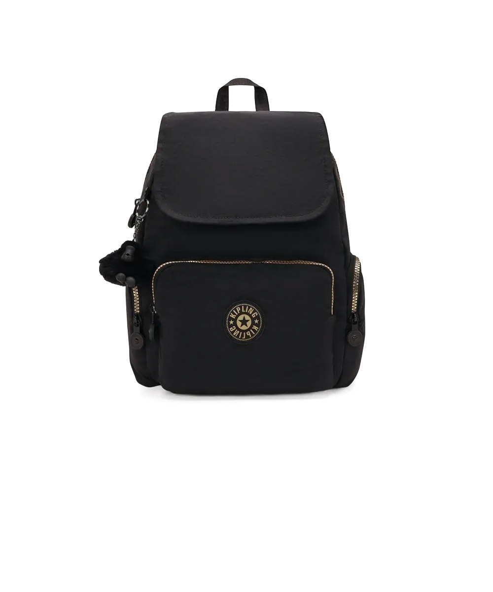 Mochila Kipling City Zip S Preto