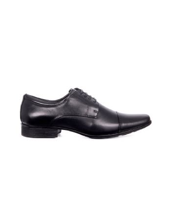 Sapato Masculino Jota Pe Social Couro Preto/preto