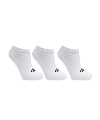 Meia Cano Invisível Olympikus 3 Pares Branco