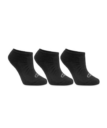 Meia Cano Invisível Olympikus 3 Pares Preto