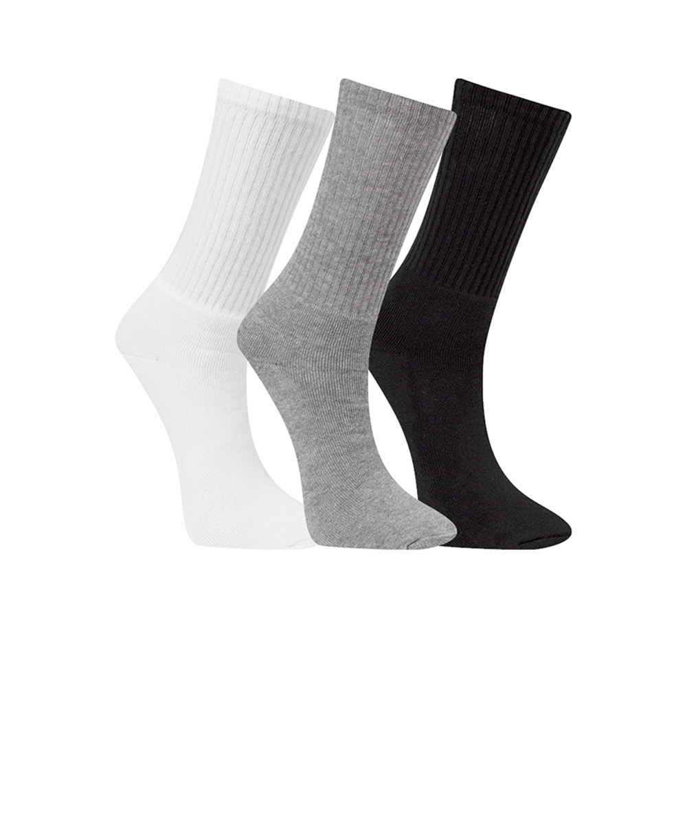 Meia Cano Alto Winston 3 Pares Multicolor