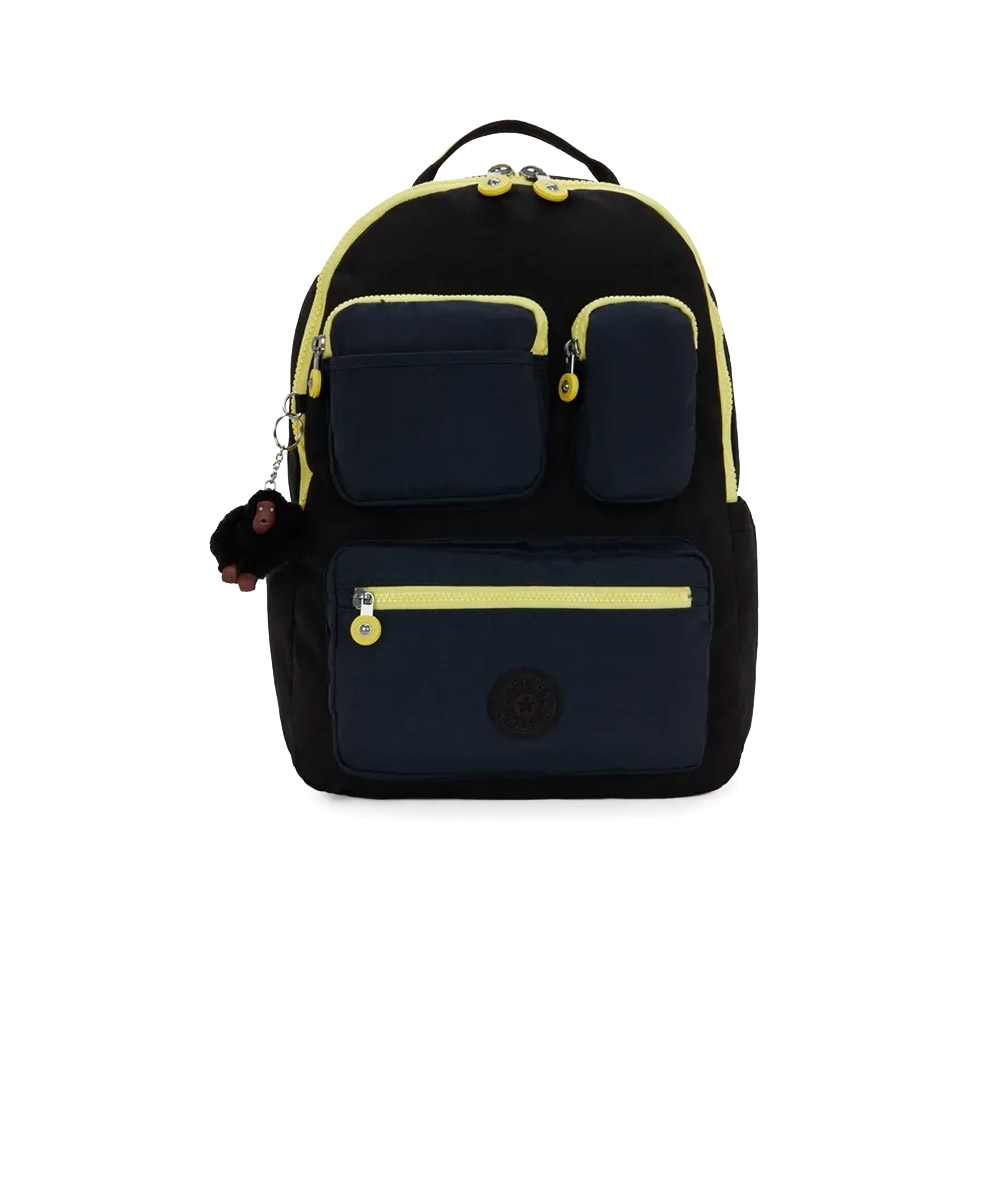 Mochila Kipling Seoul Lap Pocket Black Pocket Bl Preto