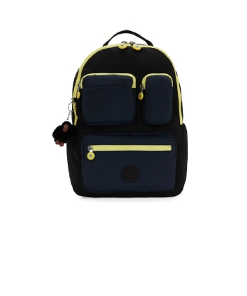 Mochila Kipling Seoul Lap Pocket Black Pocket Bl Preto