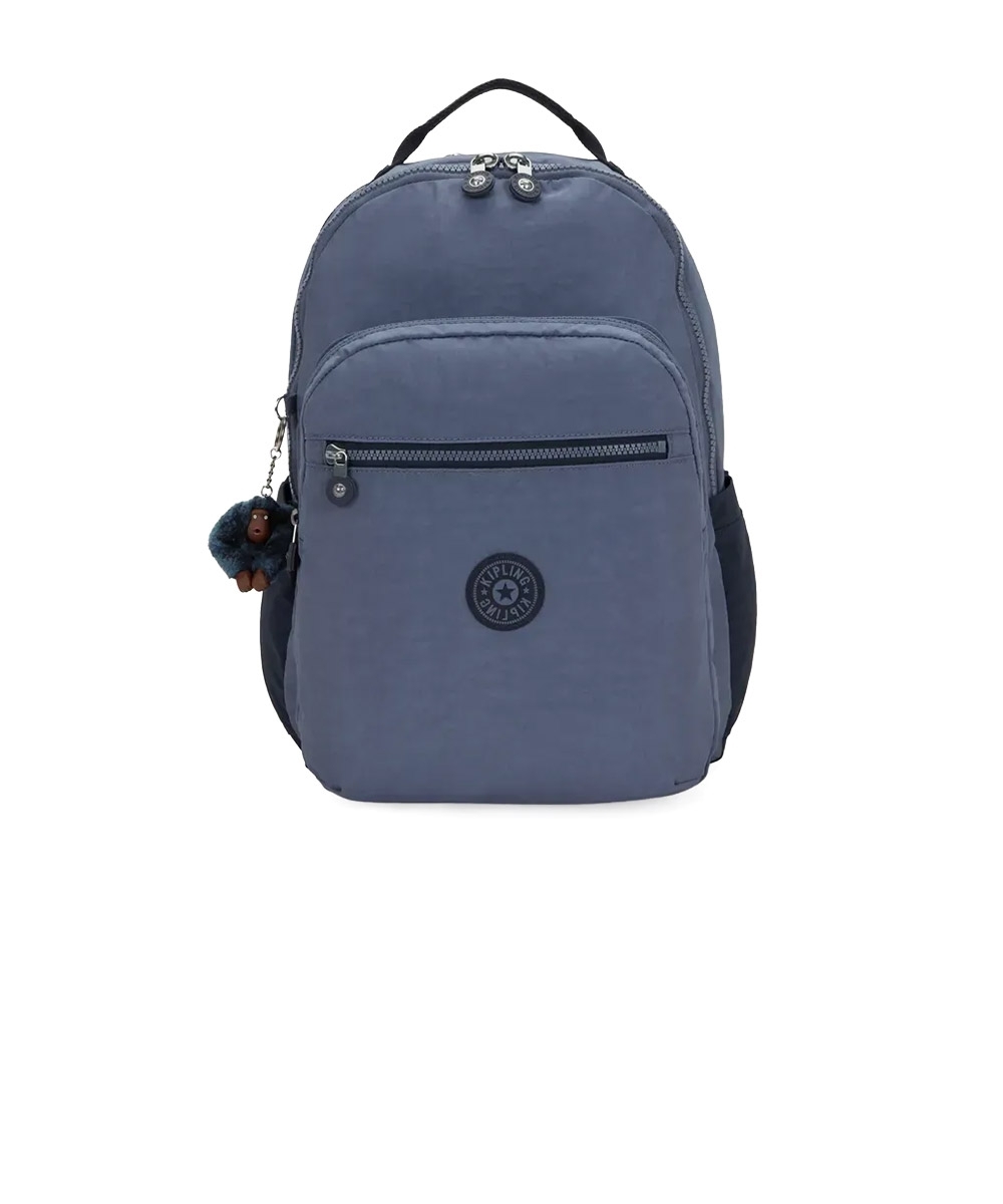 Mochila Kipling Seoul Lap Marinho