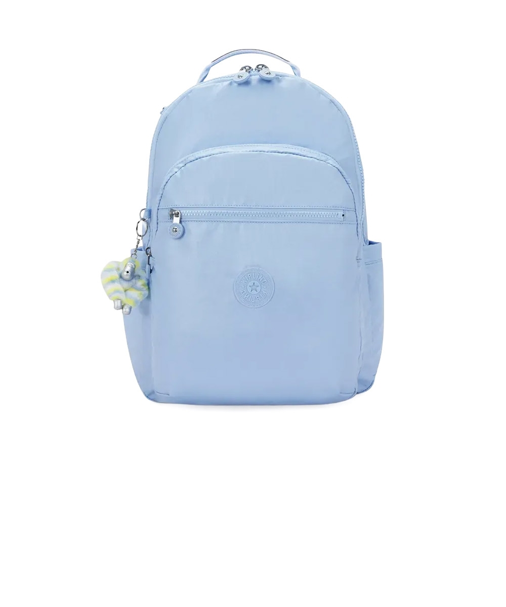 Mochila Kipling Seoul Clear Sky Met Azul Claro