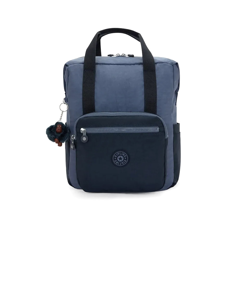 Mochila Kipling Buddy Game Grey Marinho