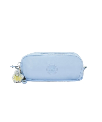 Estojo Kipling Gitroy Clear Sky Met Azul Claro