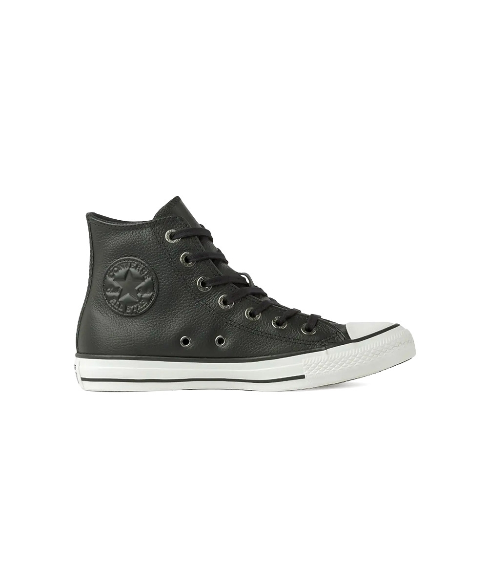 Tênis Cano Alto Chuck Taylor All Star Couro Preto