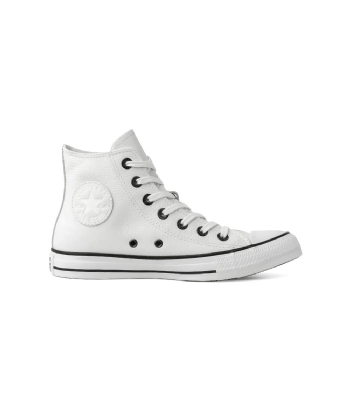 Tênis Cano Alto Chuck Taylor All Star Couro Branco