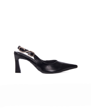 Sapato Scarpin Bebecê Salto Fino Preto