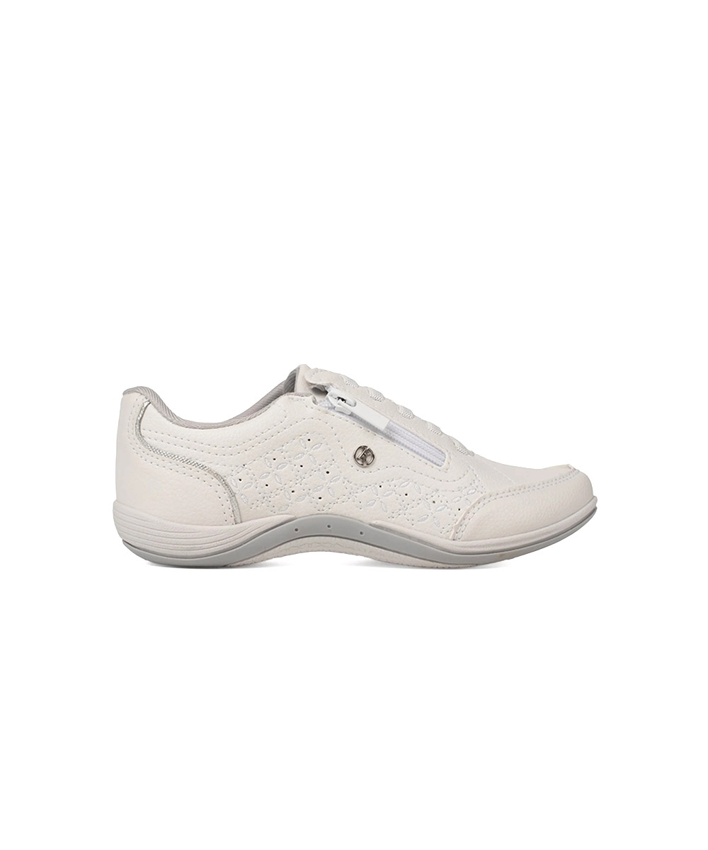 Tênis Feminino Kolosh Casual Calce Fácil Branco