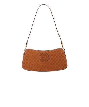 Bolsa Tiracolo Luz Da Lua Couro Bison Caramelo