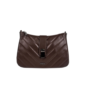 Bolsa Transversal Dakota Tiracolo Marrom
