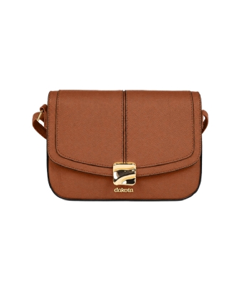 Bolsa Dakota Transversal Marrom