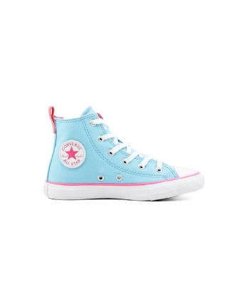 Tênis Infantil All Star Converse Ck0909 Azul/rosa