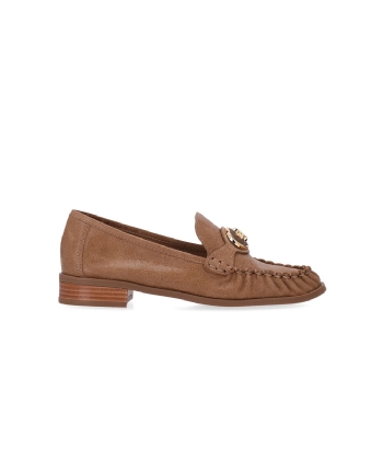 Mocassim Feminino Luz Da Lua Couro Ginger