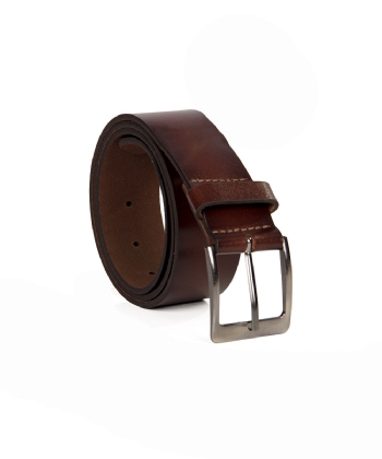 Cinto Masculino Fasolo S398 Couro Conhaque