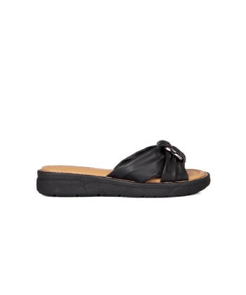 Tamanco Flatform Comfortflex Preto