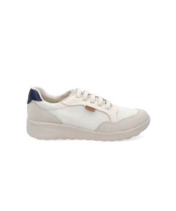 Tênis Feminino Usaflex Couro Marfim