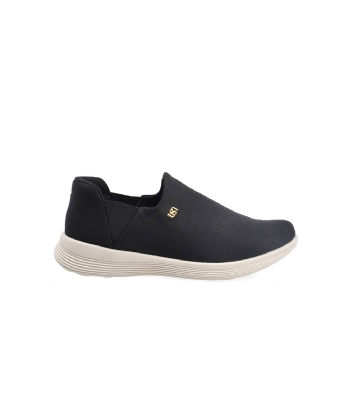 Tênis Slip On Usaflex passos Secos Preto
