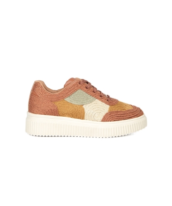 Tênis Feminino Valentina Tramado Multicolor