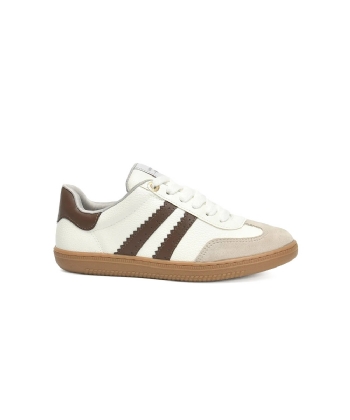Tênis Casual Via Marte Retrô Off White