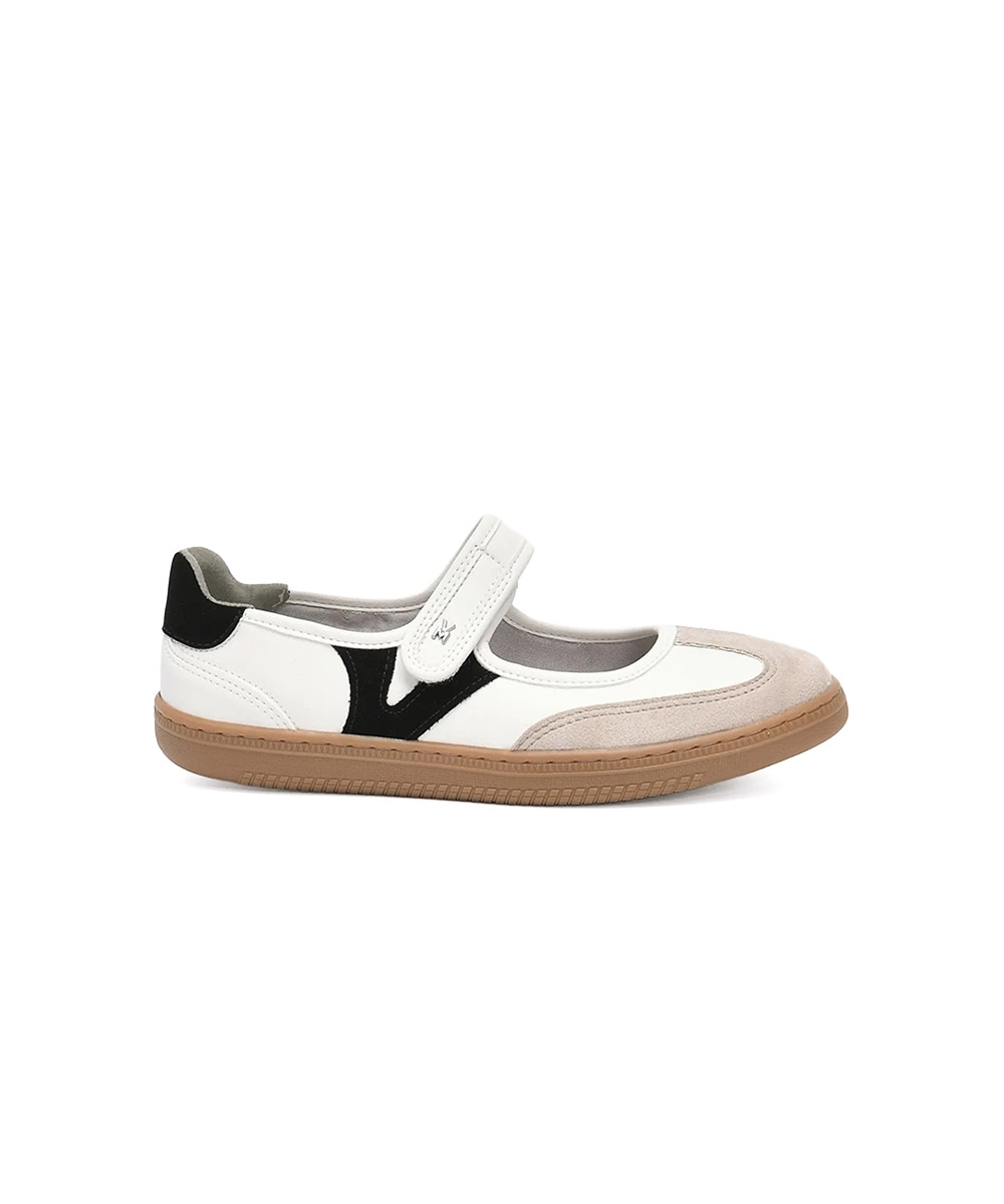 Tênis Feminino Via Marte Mary Jane Off White