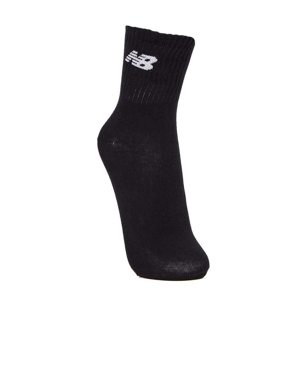 Meia Cano Alto New Balance 3 Pares PRETO