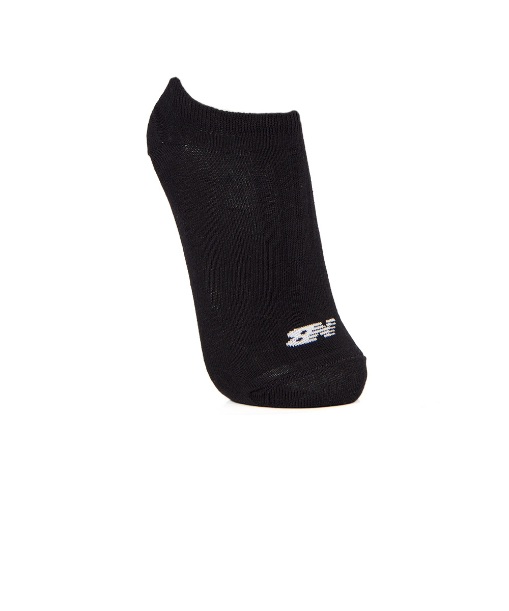 Meia Cano Curto New Balance 3 Pares PRETO