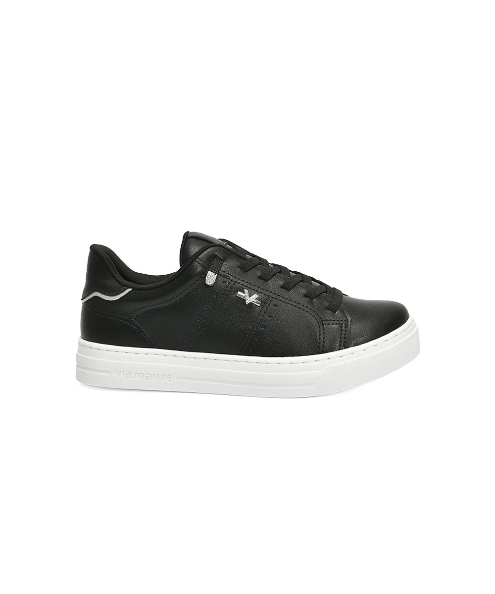 Tênis Feminino Via Marte Casual PRETO