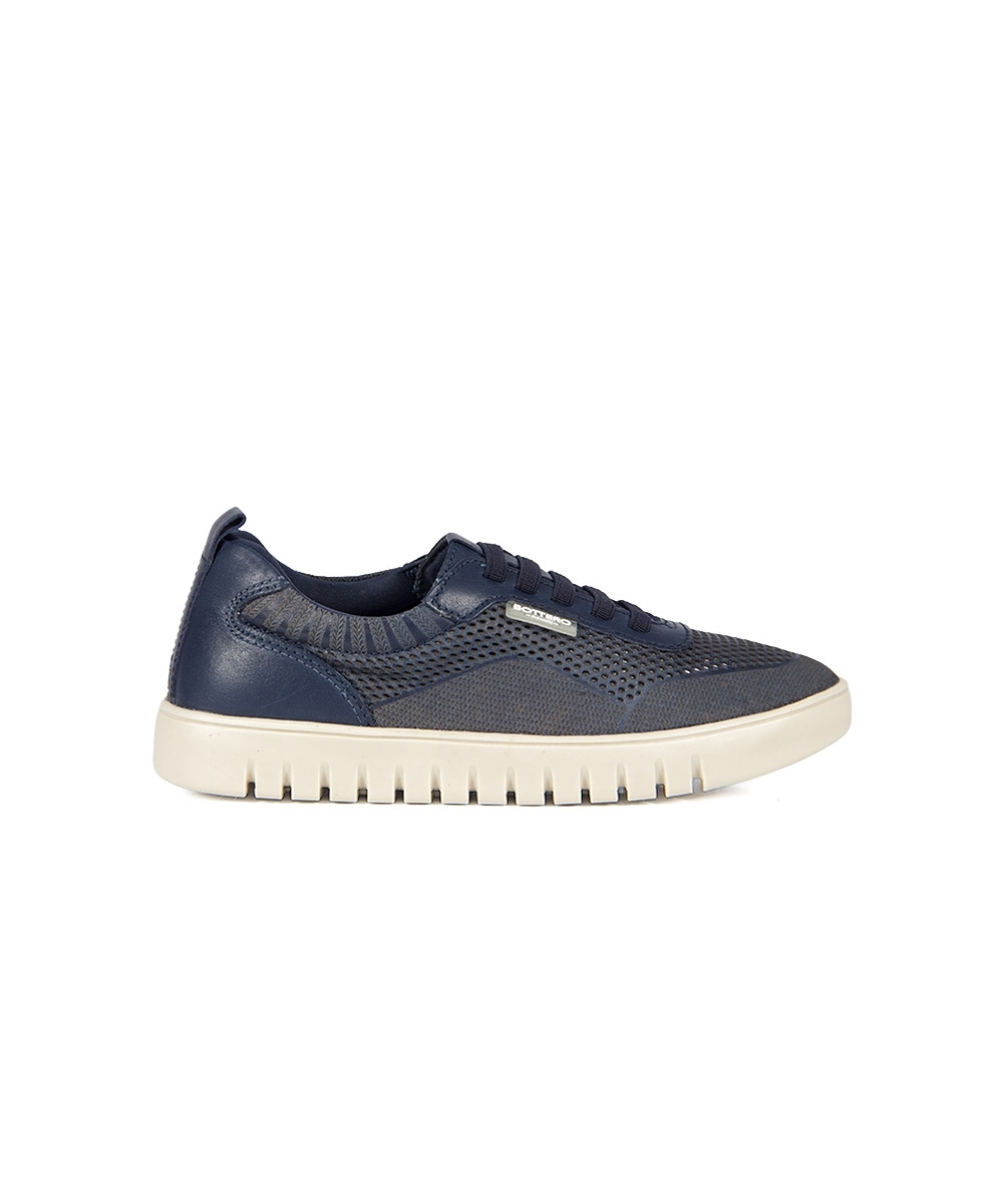 Tênis Feminino Bottero Casual Couro MARINHO