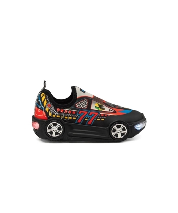 Tênis Infantil com LED Bibi Turbo PRETO