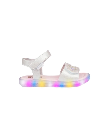 Sandália Led Infantil Pampili Lulli PRATA