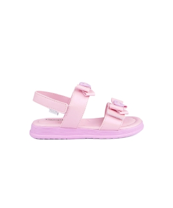 Sandália Infantil Pampili Flower Laços ROSA
