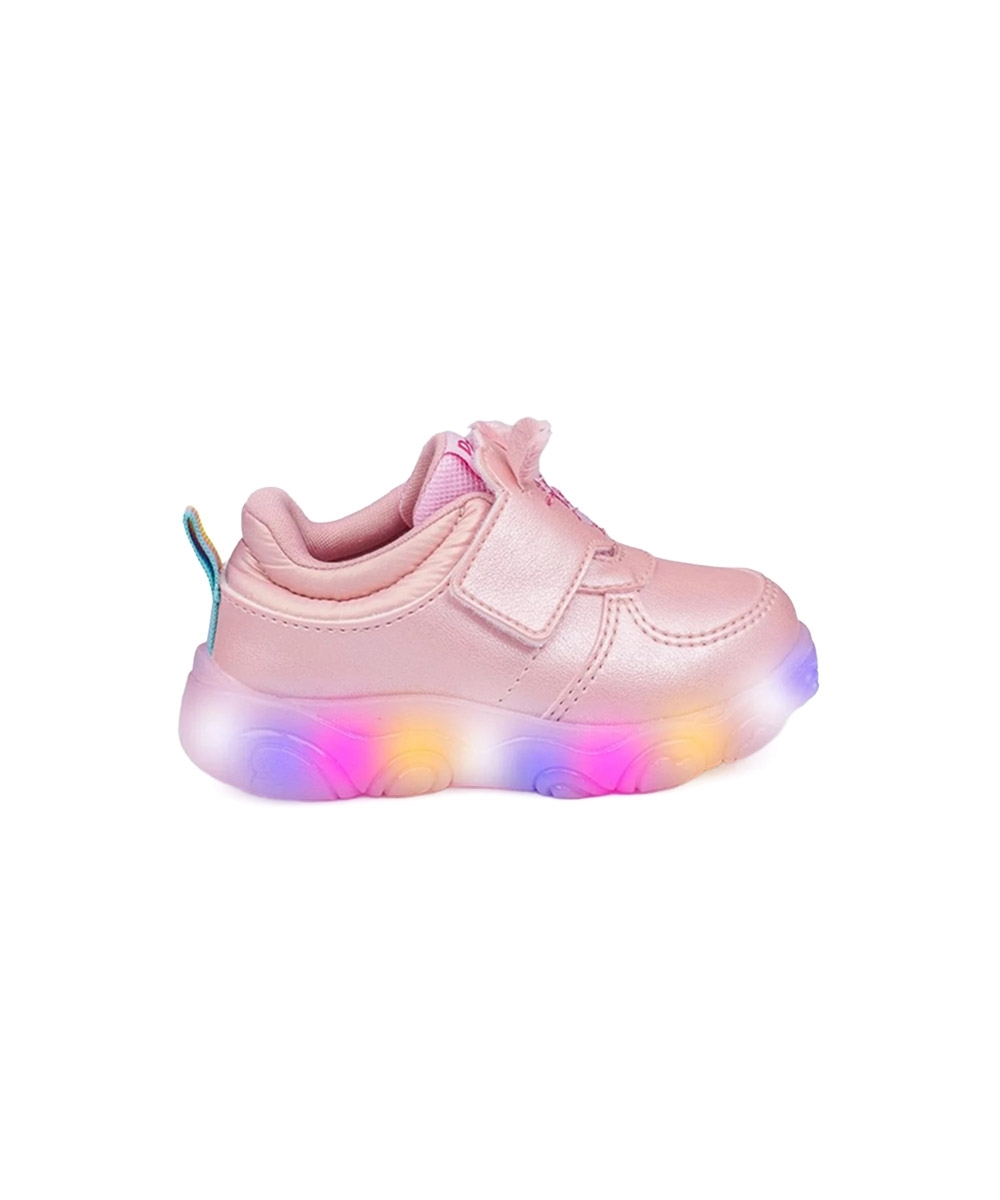 Tênis Led Infantil Pampili Ursinhos Carinhosos ROSA