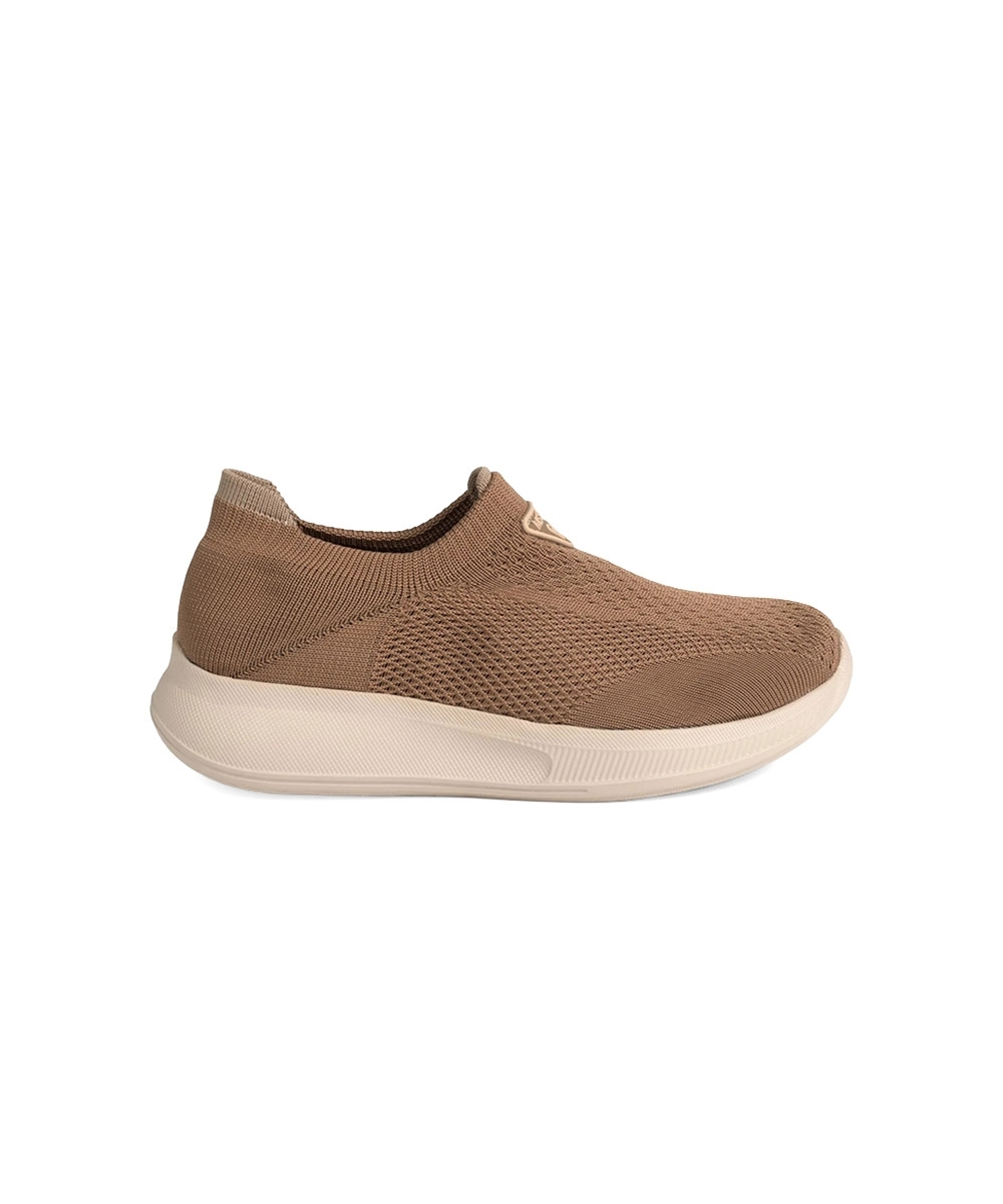 Tênis Feminino Mississipi Knit Slip On MARROM