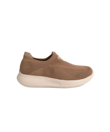 Tênis Feminino Mississipi Knit Slip On MARROM