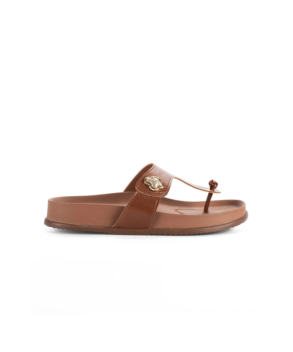 Tamanco Flatform Mississipi MARROM