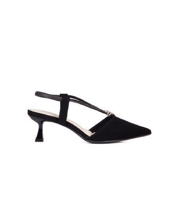 Sapato Scarpin Bebecê Slingback PRETO