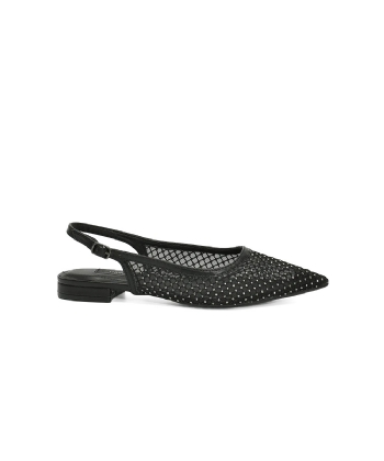 Sapatilha Slingback Via Marte Bico Fino PRETO