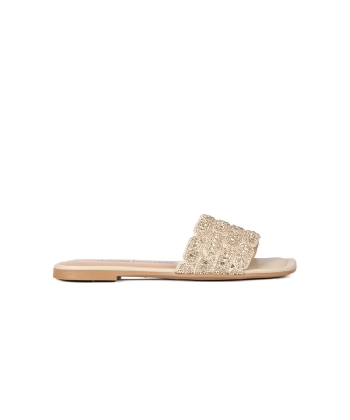 Tamanco Dakota Strass OURO