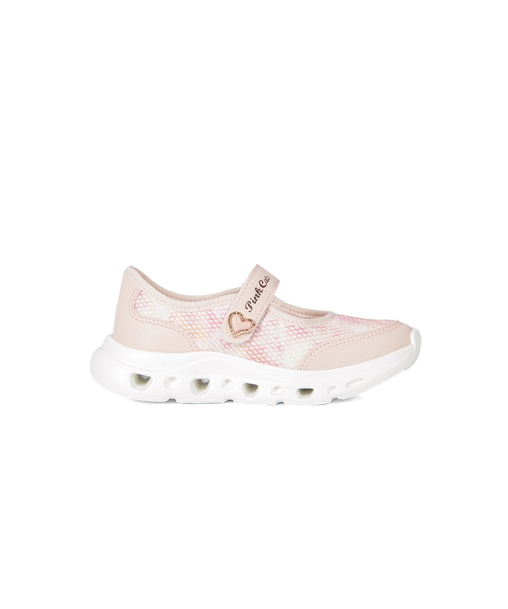 Tênis Infantil Pink Cats Mary Jane ROSA CLARO