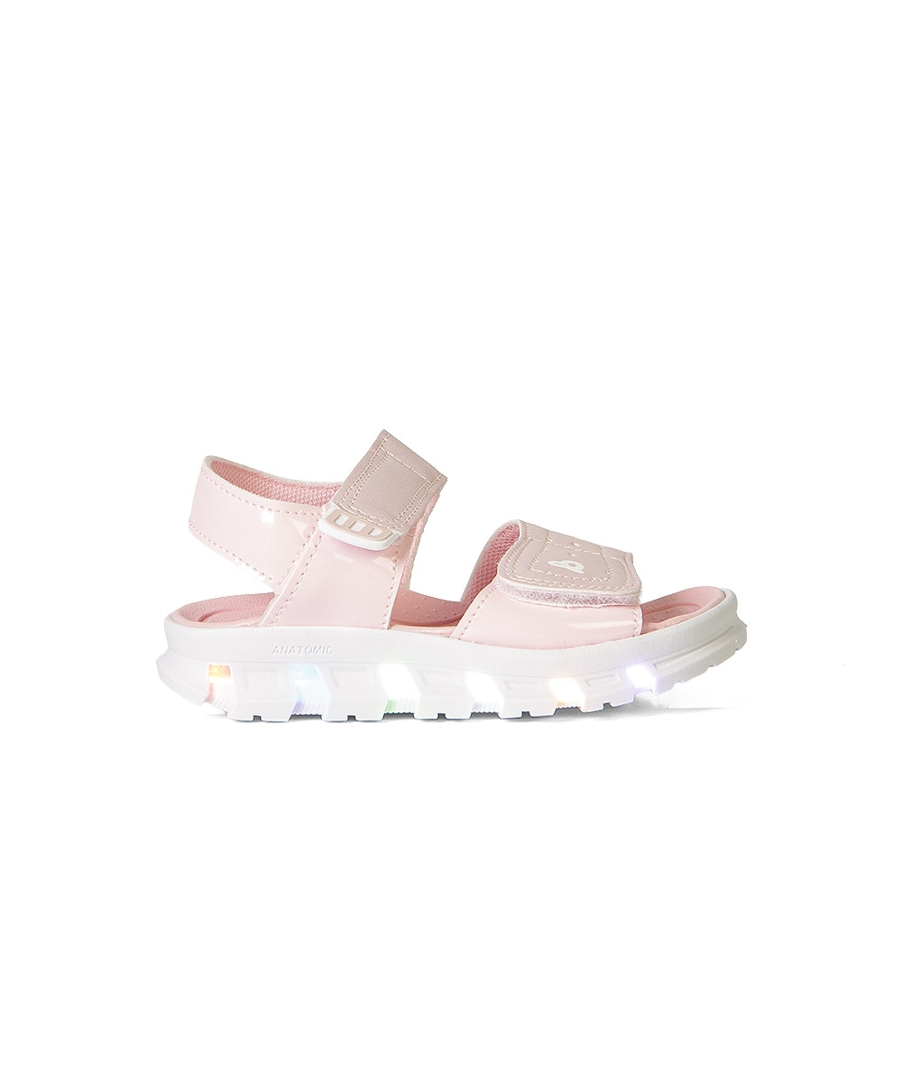 Sandália Papete Bloompy Led Kids ROSA
