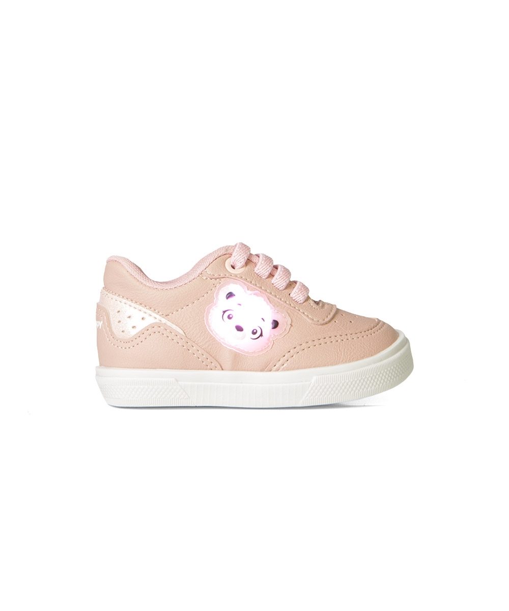 Tênis Infantil Bloompy Ursinho Led ROSA