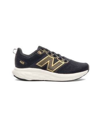 Tênis Feminino New Balance 460 V4 PRETO/OURO