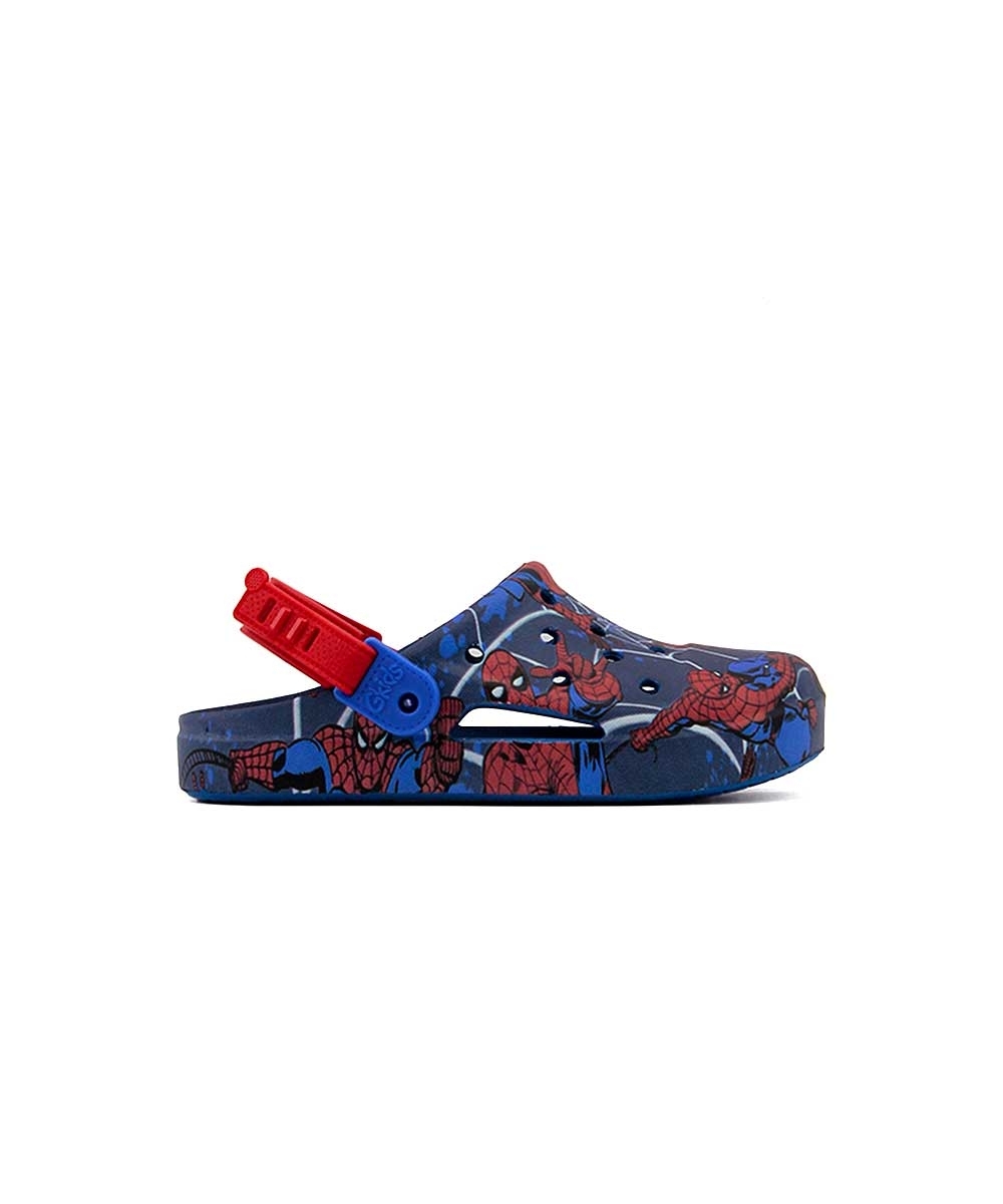 Babuche Infantil Grendene Homem Aranha 23146 Marinho