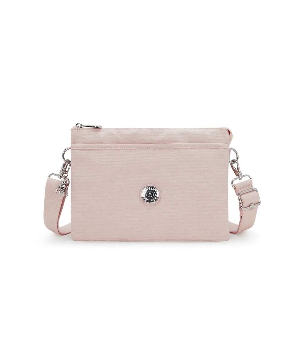 Bolsa Feminina Kipling Riri L Pearl Jq Rosa