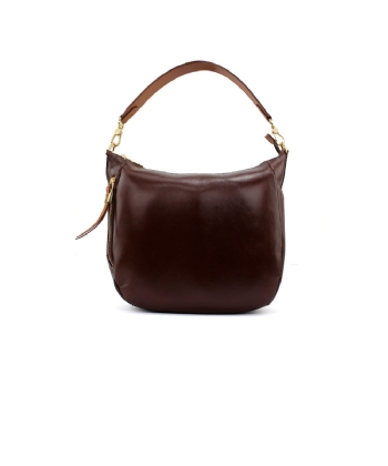 Bolsa Hobo Luz Da Lua New Ridge Couro Marrom