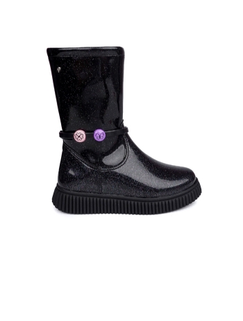 Bota Cano Curto Pampili Candy 478004 Preto